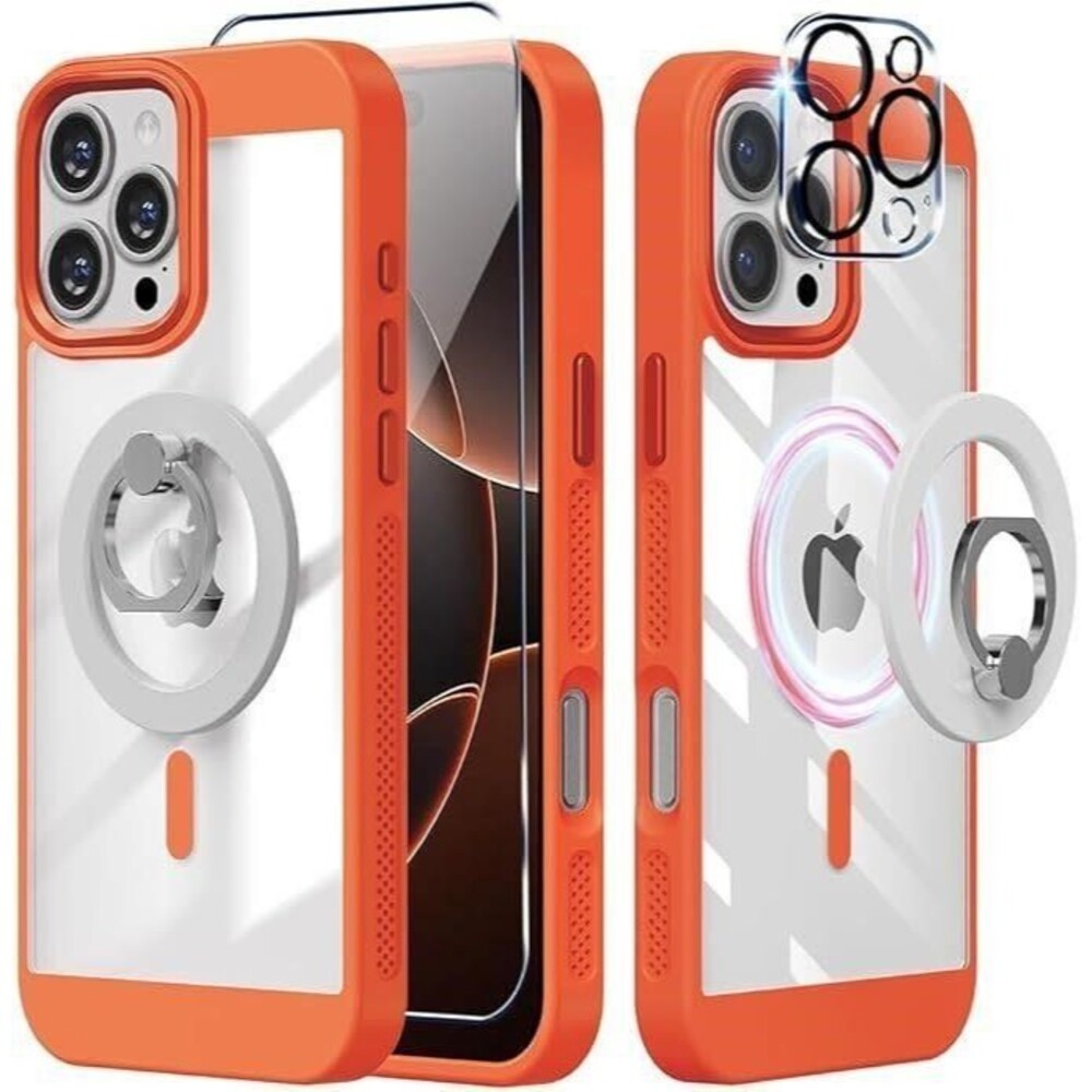 Case for iPhone 16 Pro Max + Ring Holder